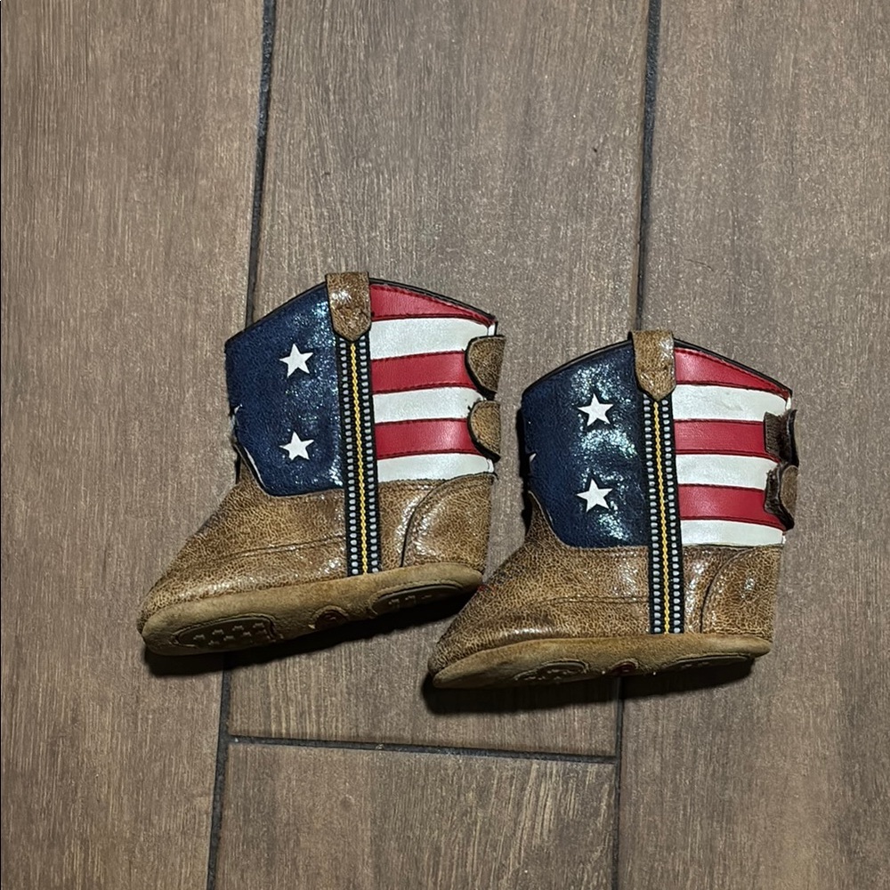 Boot Barn American Flag Baby Boots